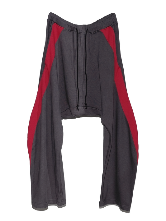 넘버 78 팬츠 토프 크림슨