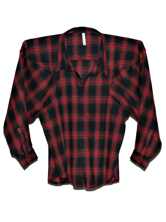 넘버 79 셔츠 레드 플레이드